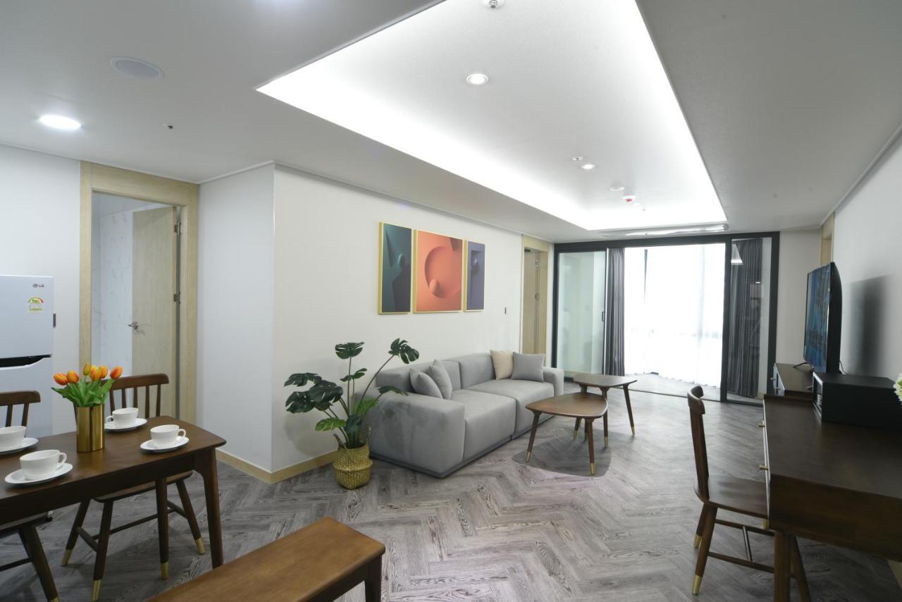 Haeundae Central Hotel Busan Exteriör bild