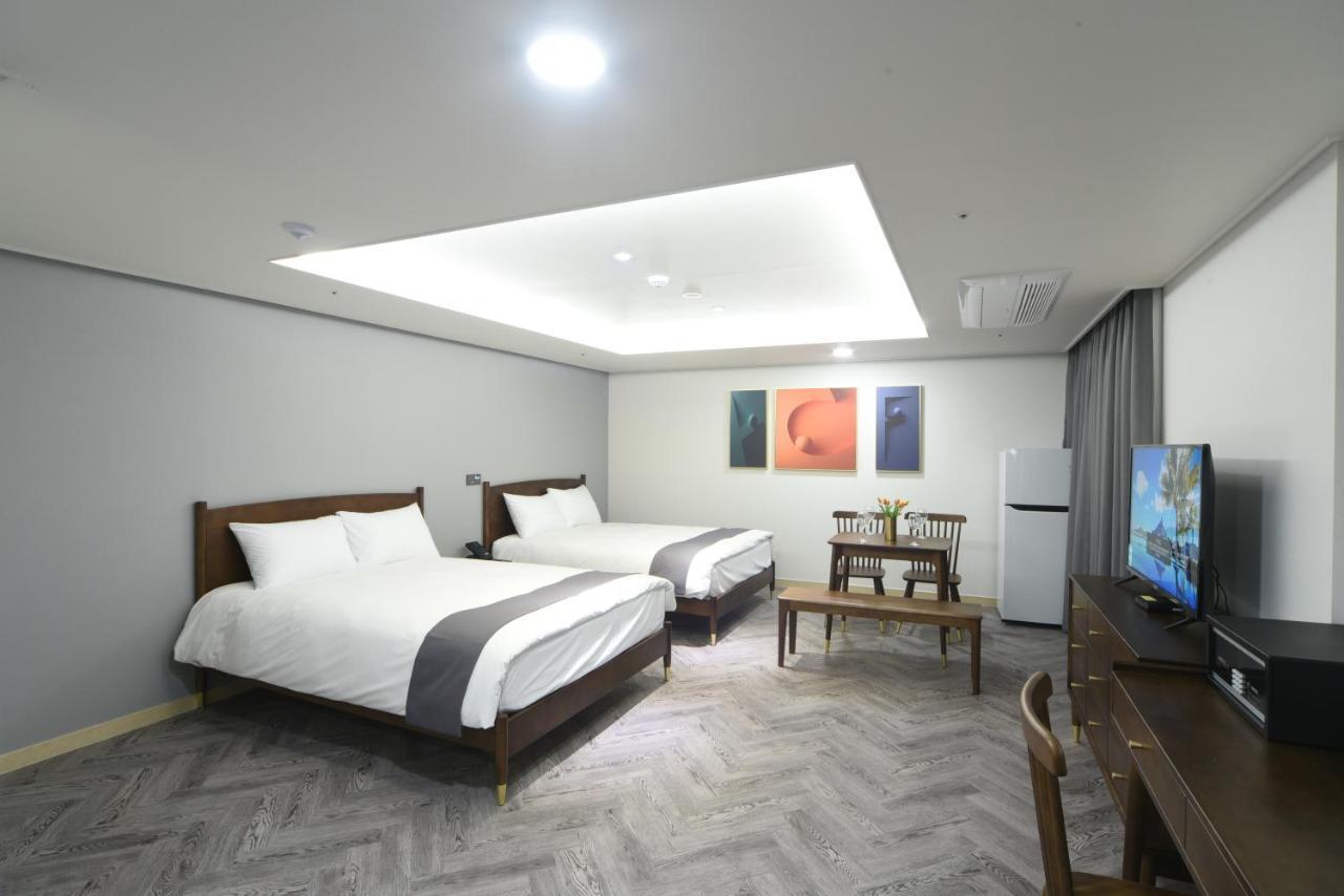 Haeundae Central Hotel Busan Exteriör bild