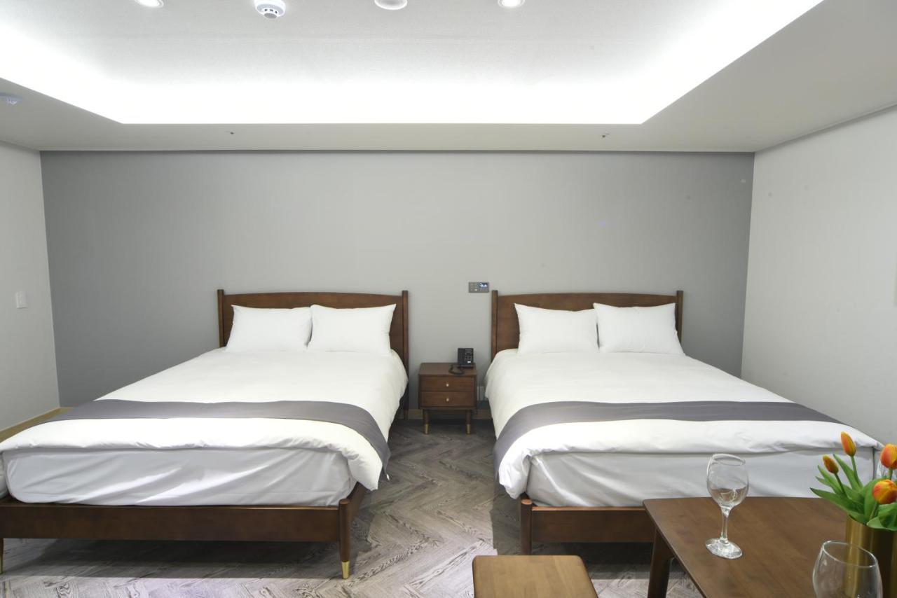 Haeundae Central Hotel Busan Exteriör bild