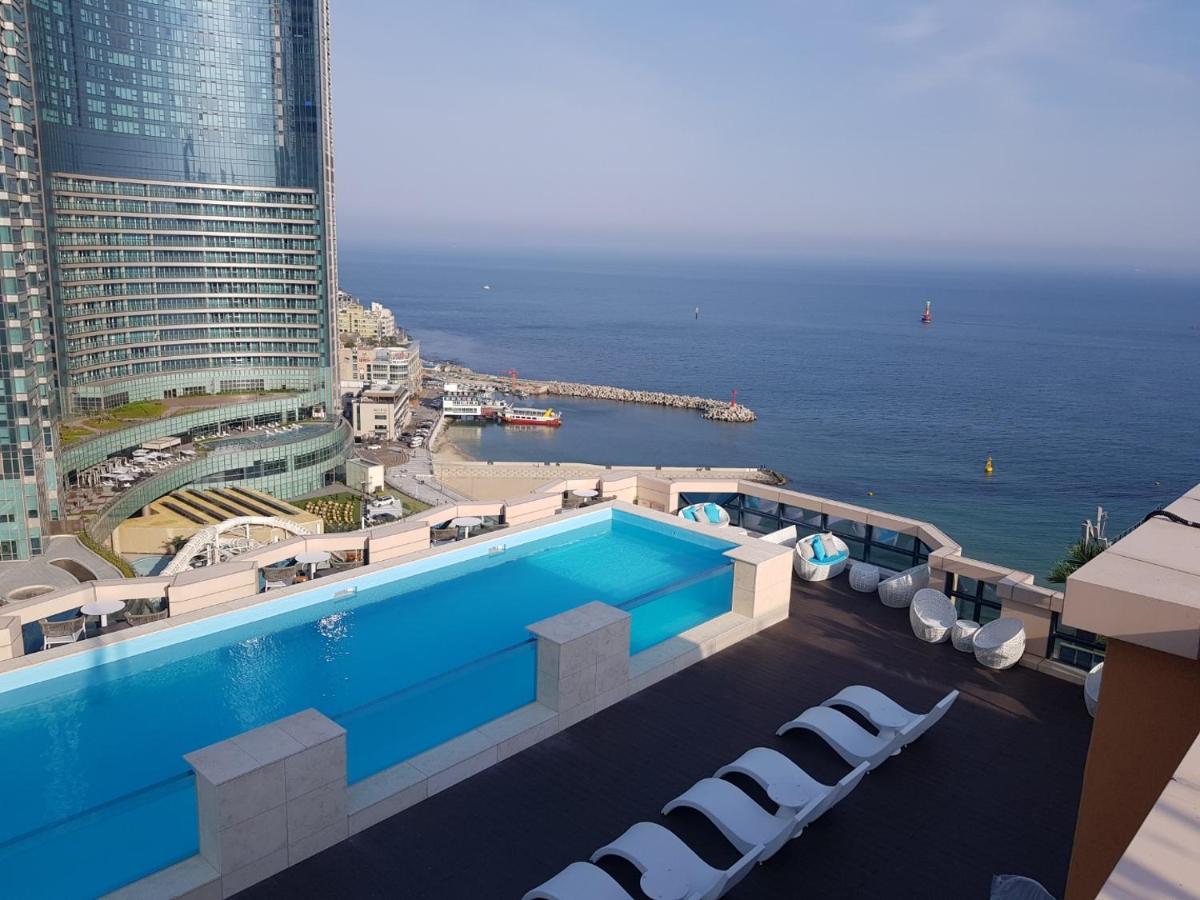 Haeundae Central Hotel Busan Exteriör bild